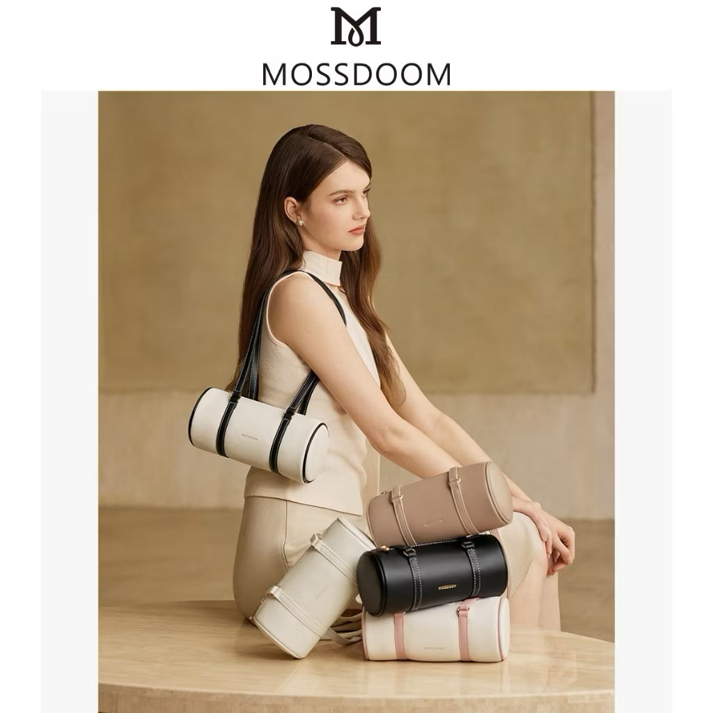 MOSSDOOM Tas Bahu Theana Bag Desain Minimalis Tas Wanita  Gaya Perkotaan