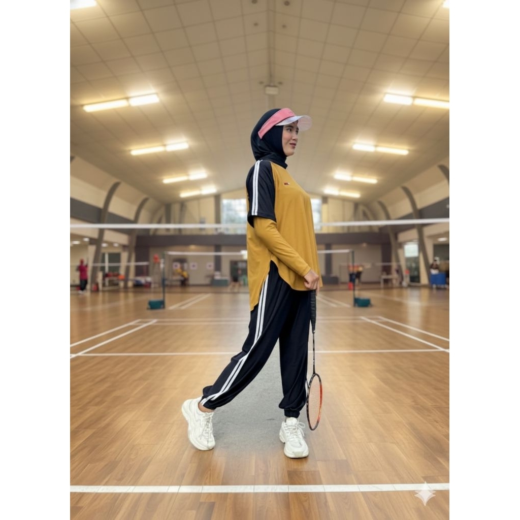 Azikra pakaian olahraga wanita muslimah