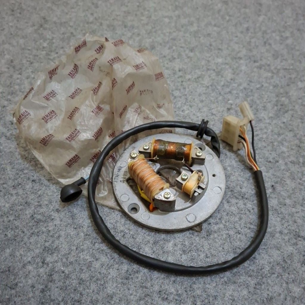 Kumparan Pengapian Stator Spull Spul Spol Base Assy 1TN RX KING COBRA RXS RXK R115 RX SPECIAL YT115 