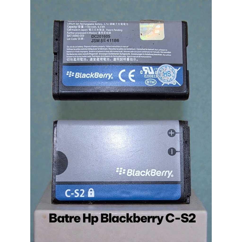 TERMURAH Batre Battery Baterai Hp Blackberry C-S2 Curve 8520 Gemini ORI ( Batre, Batrai, Battery, BB