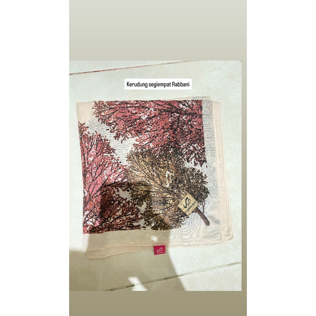 PL Rabbani jilbab Segiempat & Pasmina