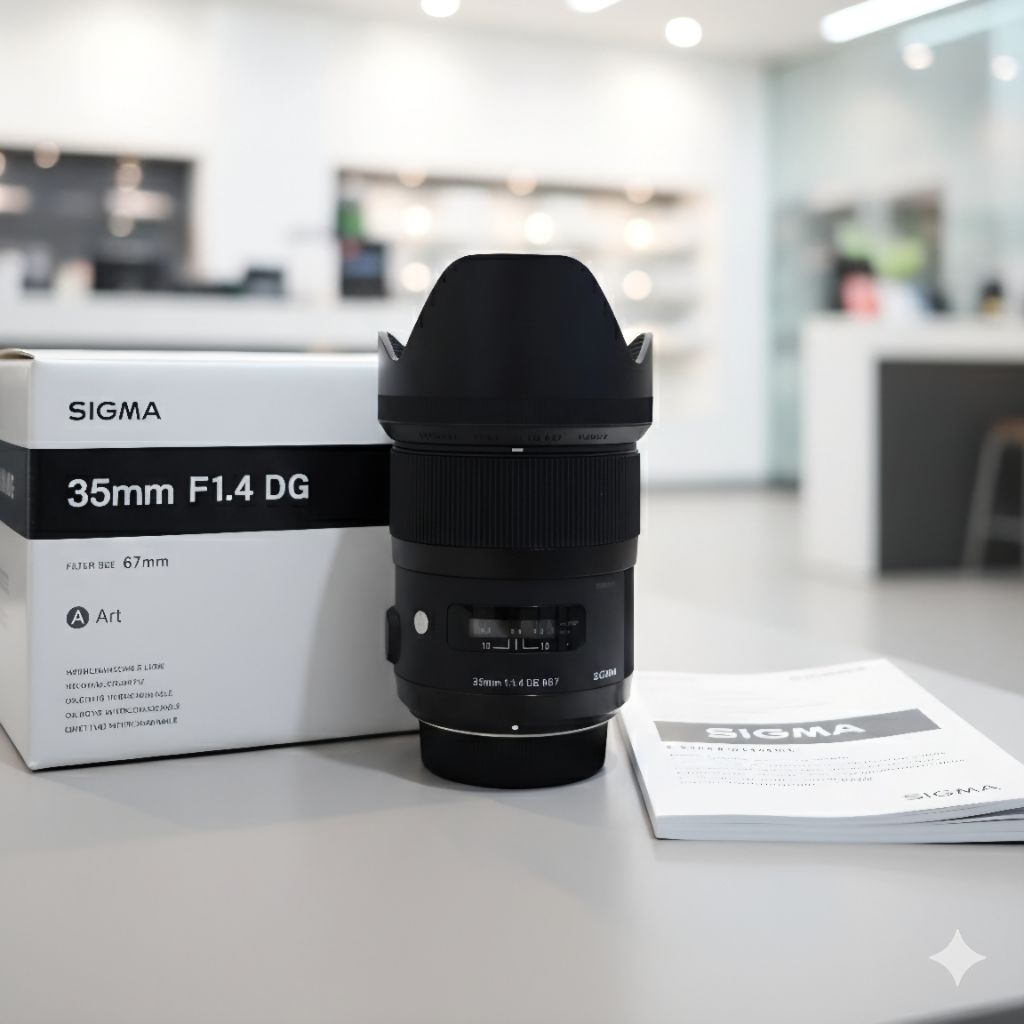 LENSA SIGMA ART 35MM F1.4 FOR NIKON SECOND