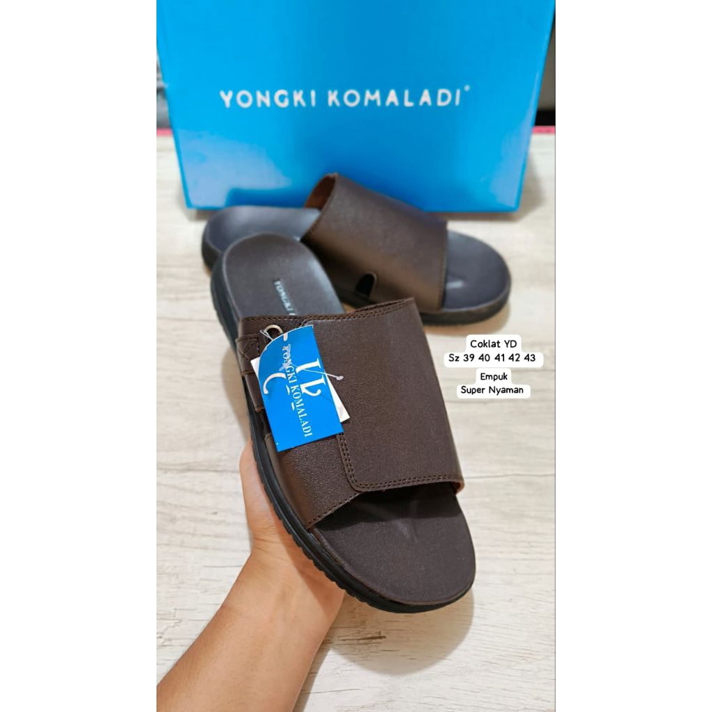 PROMOOO Sandal Slop Pria Dewasa Original Brand Yongki Komaladi