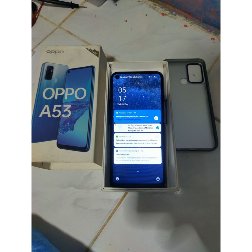 Oppo A53 Ram 4/64 Second siap pakai