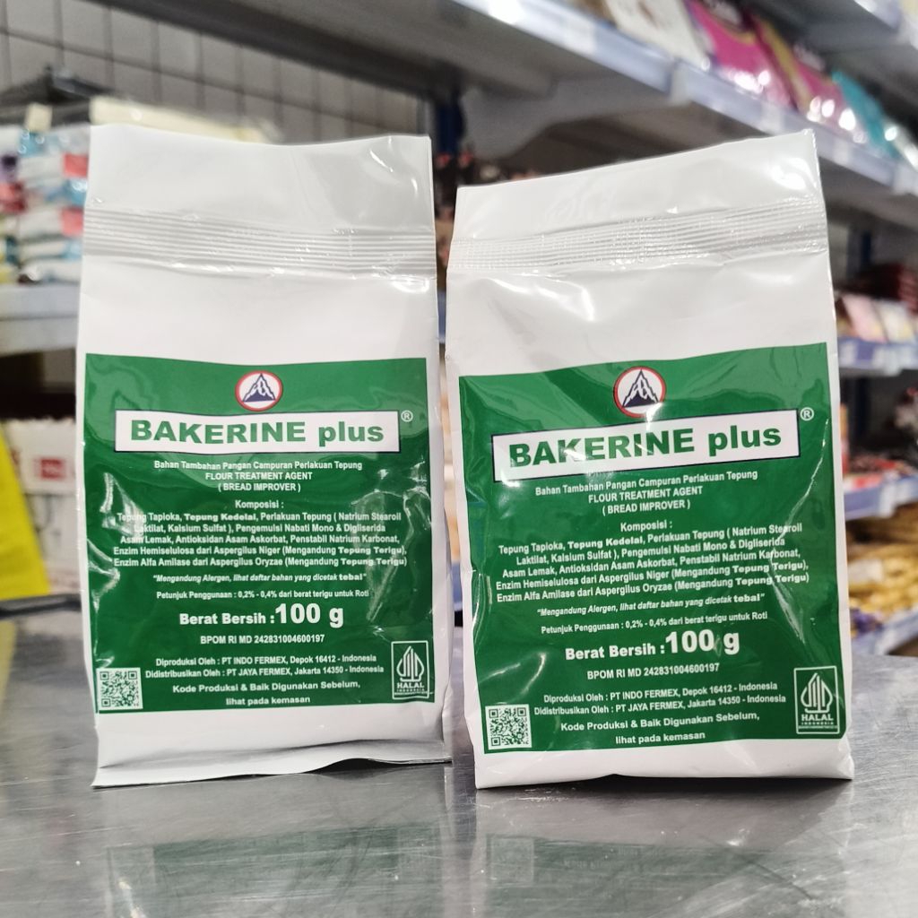 100gr Pelembut ROTI/ Pelembut DONAT/Bread Improver Bakerine Plus