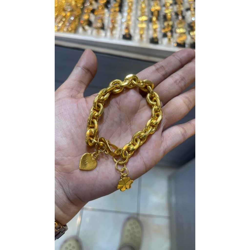 gelang Belitung emas lapis