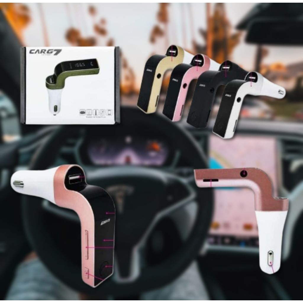 CAR CHARGER BLUETOOTH MODULATOR CAR G7 CARG7