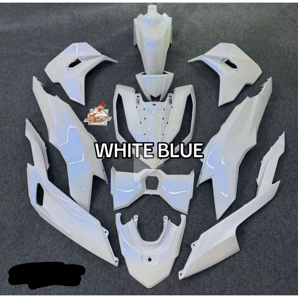 CAT PU WHITE+LEMBAYUNG BIRU PAKET | CAT MOTOR | CAT AUTOGLOW | CAT CUSTOM |