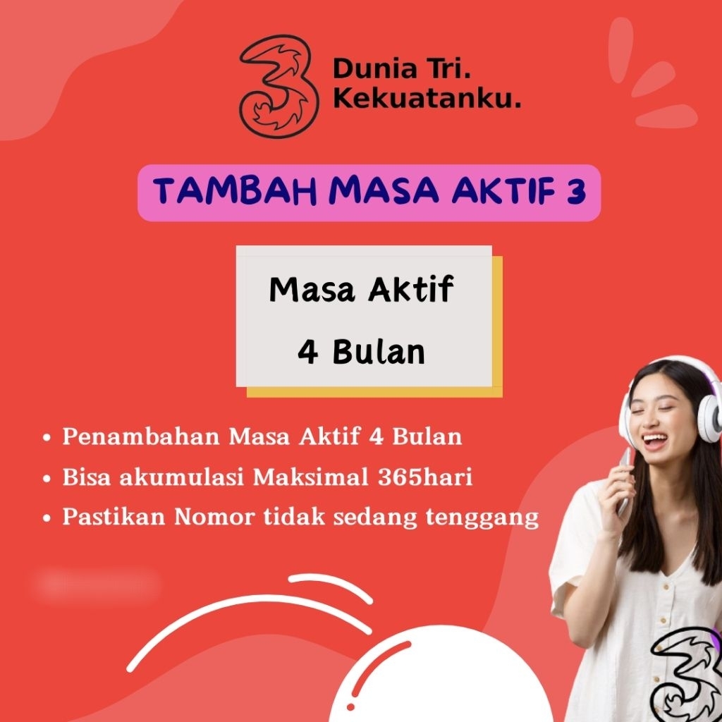 MASA AKTIF 3 - MASA AKTIF KARTU 3 - MS AKTIF 3