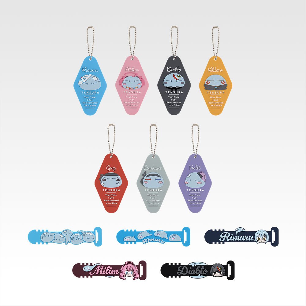 Ichiban Kuji Rimuru Prize G Rubber Assortment