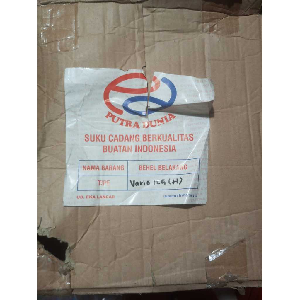 BEHEL BELAKANG MOTOR VARIO 125 OLD (KZR)