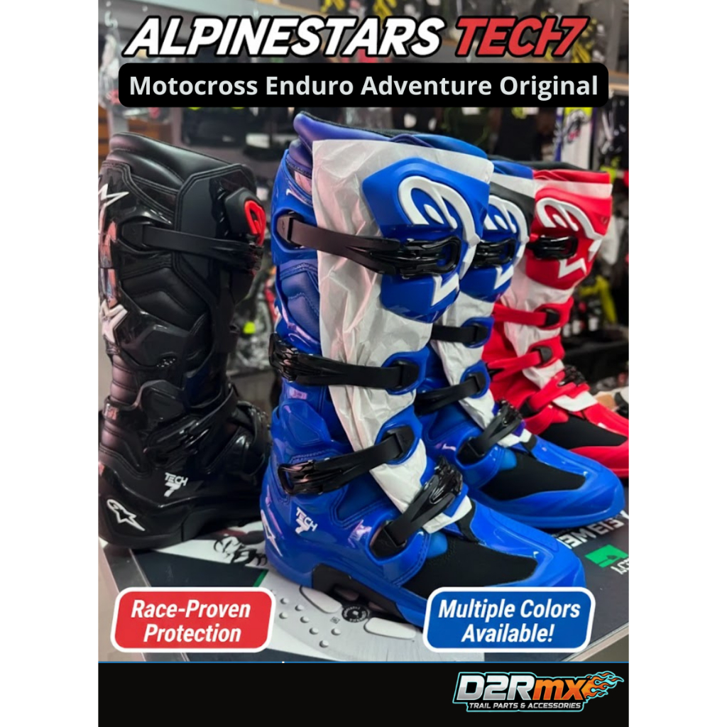 Sepatu Boot Alpinestars Tech 7 Motocross Enduro Adventure Original