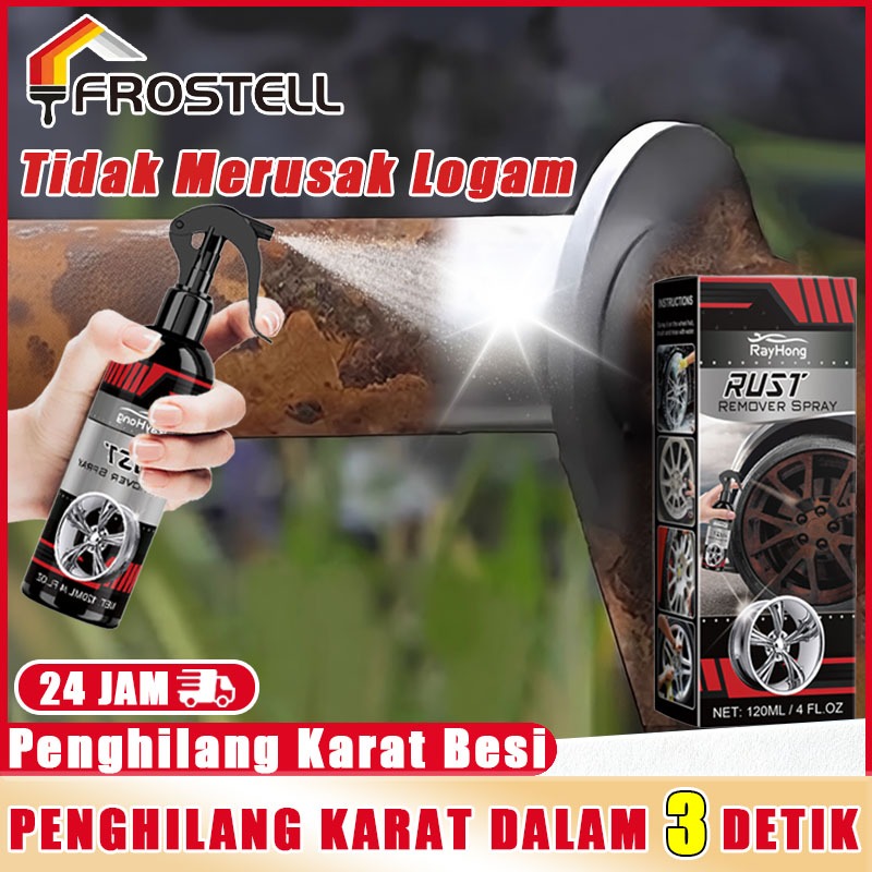 Cairan penghilang karat Pembersih karat besi Pembersih karat motor Tidak merusak logam Penghilang ka