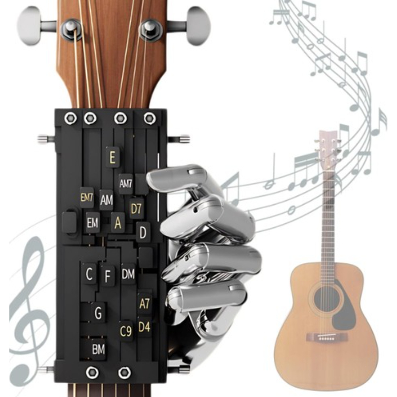 Alat Bantu Latihan Gitar Alat Bantu Belajar Gitar Anti Sakit Gitar Chord Presser