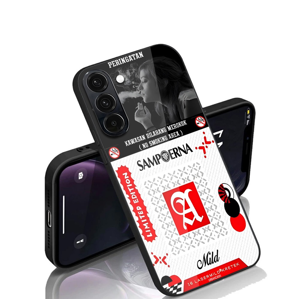 [M50] Softcase Kilau Glass Samsung A56 - Kesing Glossy Samsung A56 - Casing Kaca Samsung A56