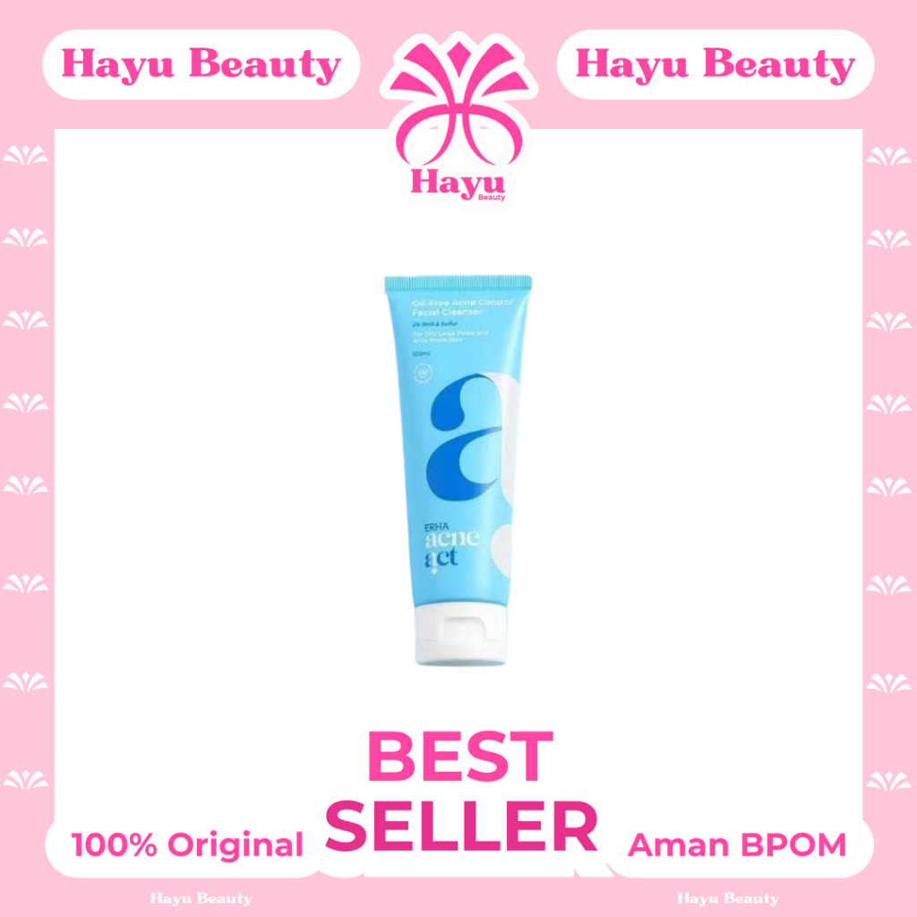Erha Acne Act Facial Face Wash Erha Oil Free Acne Control Facial Cleanser Erha Acne Face Wash
