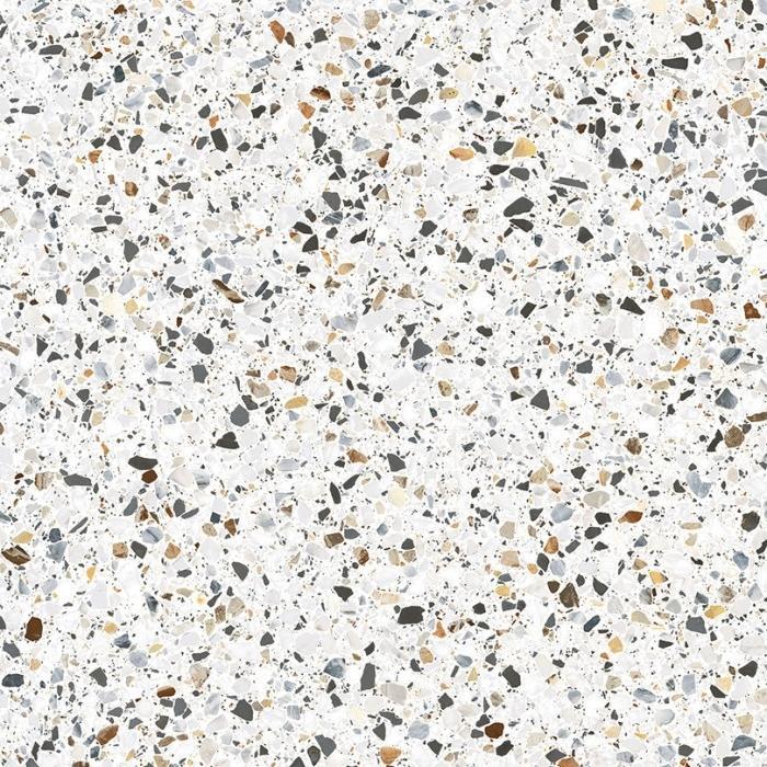 Homogenous Granite tile INFINITI Terrazo Venice White 60x60