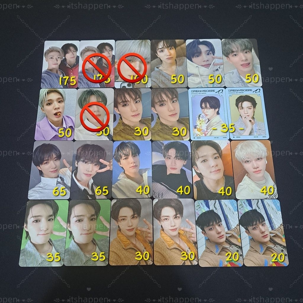 PHOTOCARD AAB NOMIN JENO JAEMIN HAECHAN OFFICIAL