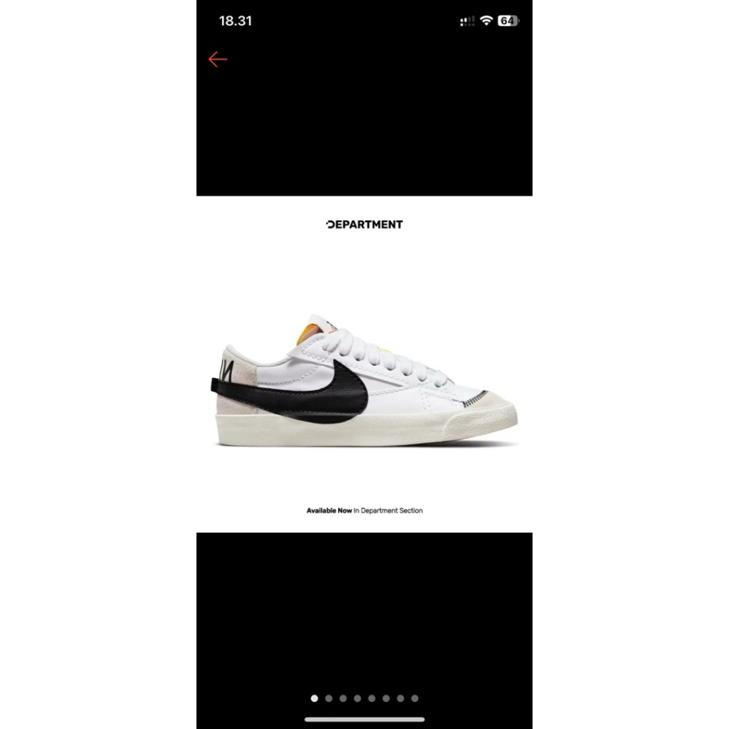 NIKE Sepatu Sneakers Wanita BLAZER LOW 77 JUMBO