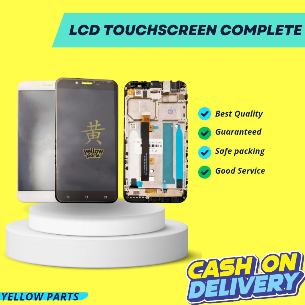 LCD TOUCHSCREEN ASUS ZENFONE 3 MAX 5.5 ZC553KL X00DD X00DDB COMPLETE