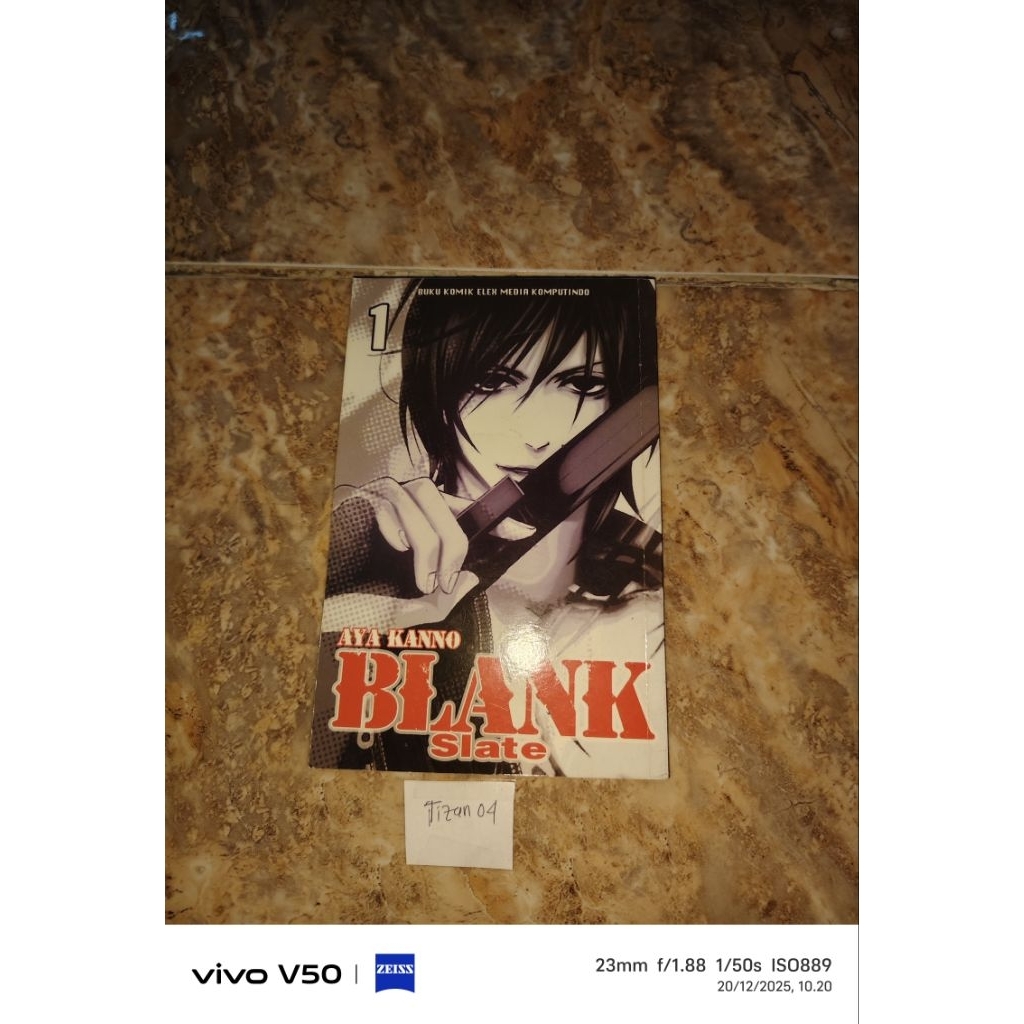 Komik Blank slate Vol 1 -  Aya Kanno