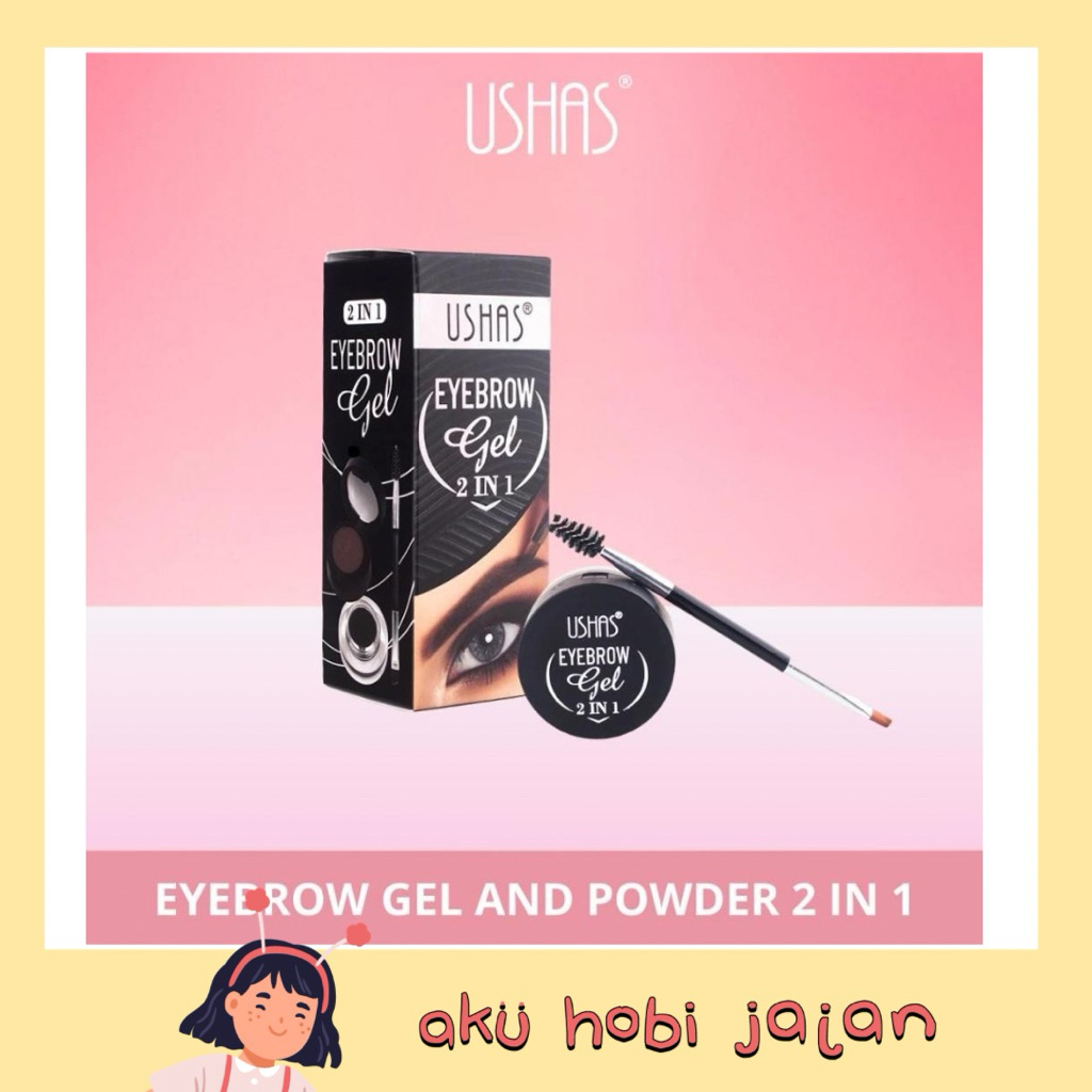 USHAS EG190 Eyebrow Gel 2in1