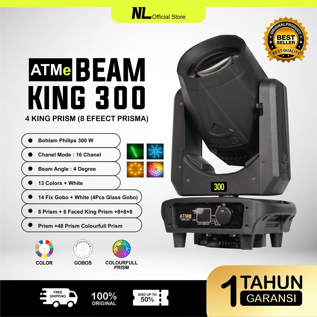 BEAM ATME 300 PRISMA KING / super beam atme 300 prisma king