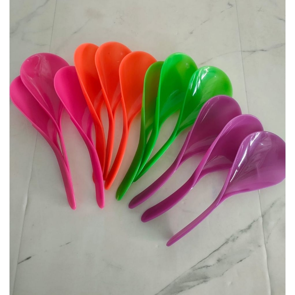 entong nasi pelangi/ Centong nasi plastik warna warni/ entong plastik cantik