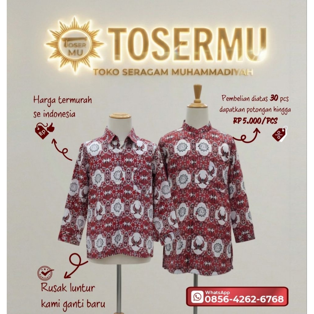 SATIN Batik IPM SD Muhammadiyah Nasional