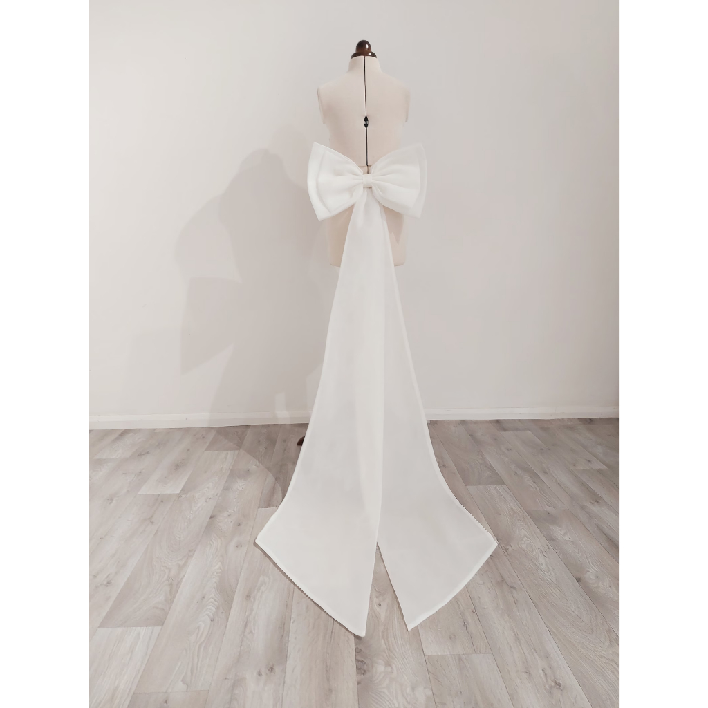 Detachable Organza Wedding Dress Bow,