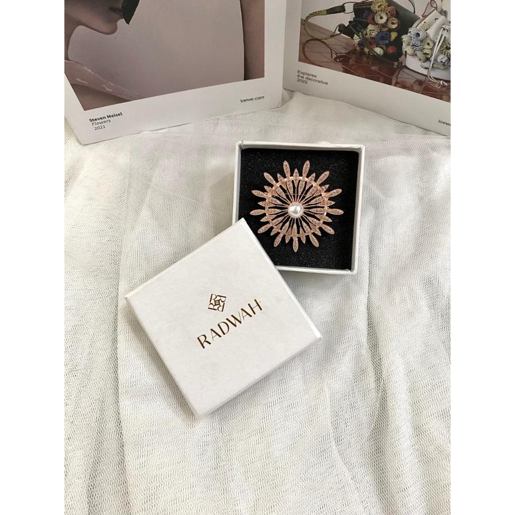 {SALE TANPE BOX} Radwah - Aurora Brooch - Bross Hijab - Pin Hijab