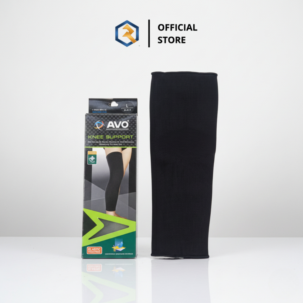Knee Band Panjang AVO/Knee Support Long AVO ORI (1 PCS)