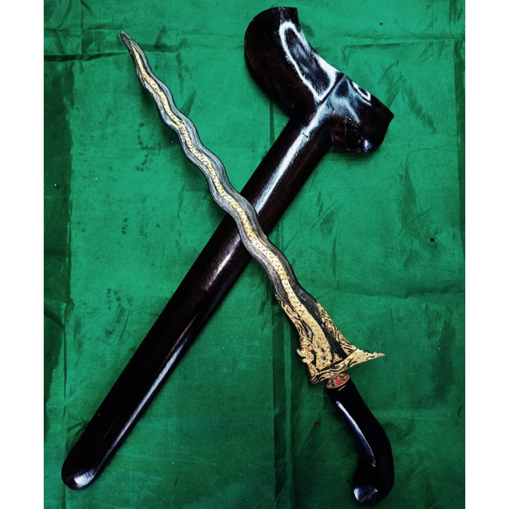 keris kinatah nogo rojo