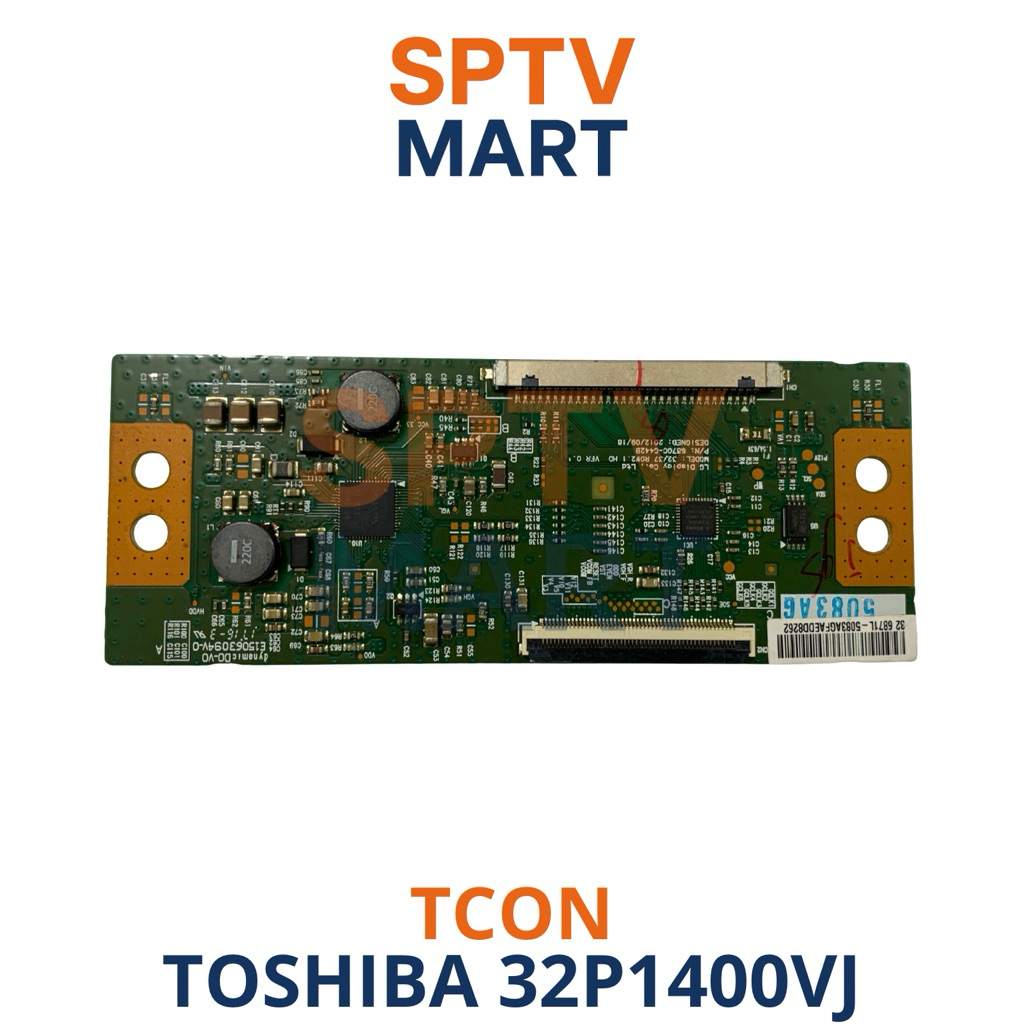 TCON TV TOSHIBA 32P1400VJ – TCON TOSHIBA 32P1400VJ