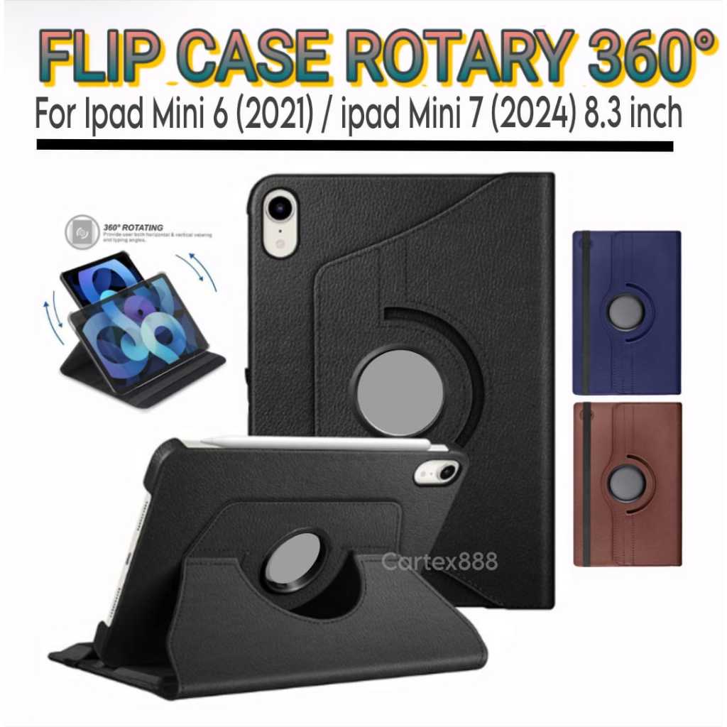Case Rotary Ipad Mini 6 2021 8.3"inch / ipad Mini 7 8.3"inch 2024 / case ipad mini 6 / case ipad min