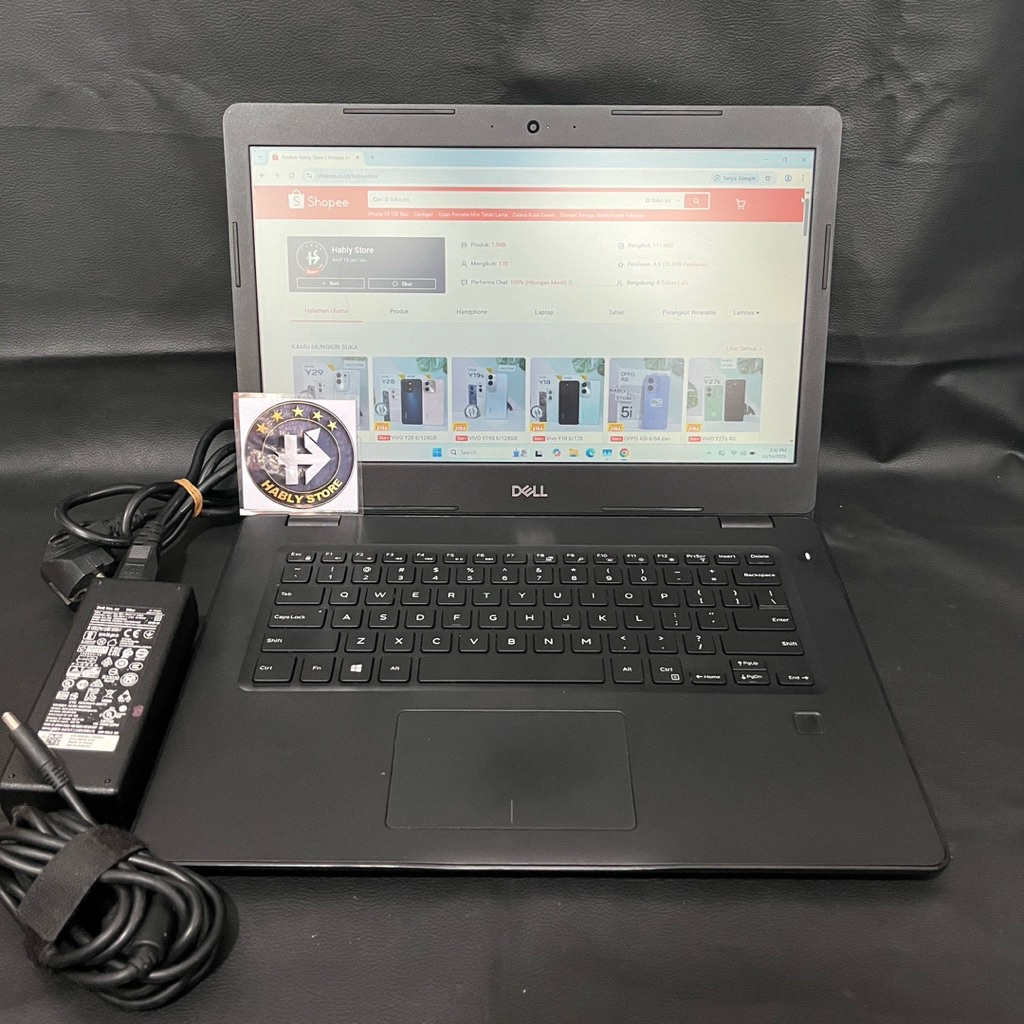 LAPTOP DELL LATITUDE 3490 CORE i5 8250U 16GB SSD 512GB 14INCH SECOND BERGARANSI