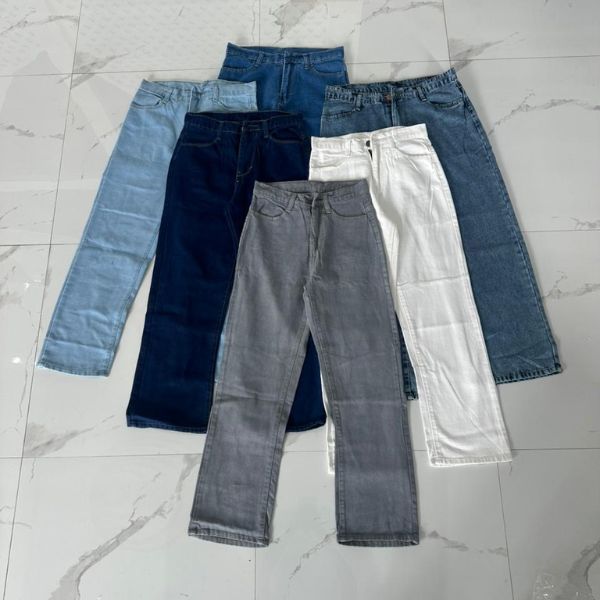 celana jeans rijek kulot wanita