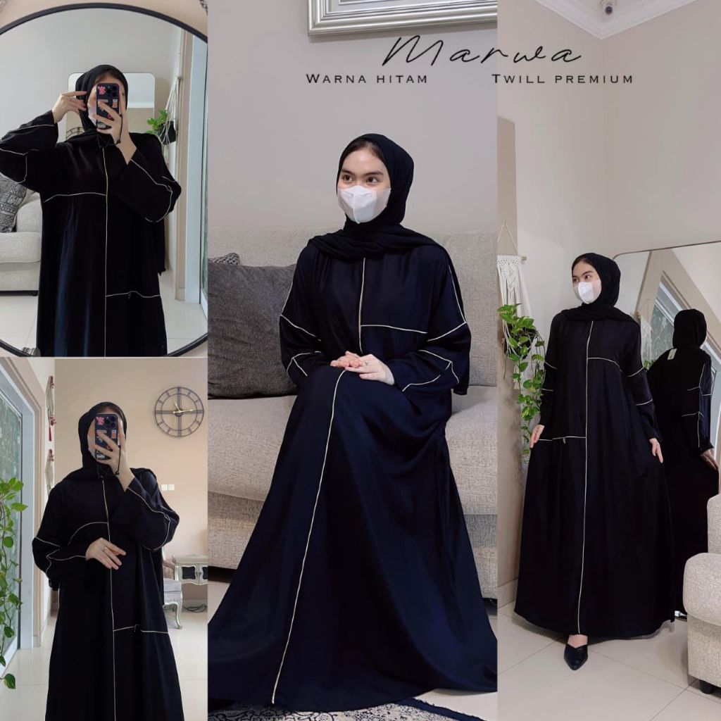 Hot Sale Aisyahproduk Kaftan Marwa By Fairuz - Dress Twill Premium - Kaftan Twill Premium