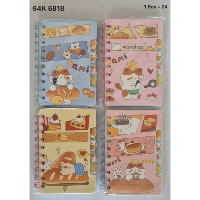 A6 MINI NOTEBOOK/ BUKU DIARY KECIL/ NOTEBOOK MINI/ NOTEBOOK AESTHETIC