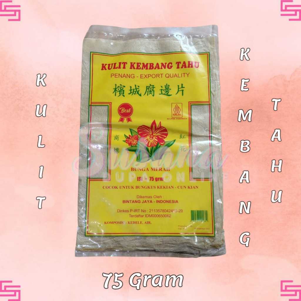 Kembang Tahu Basah Gurih Merek Cap Bunga Merah