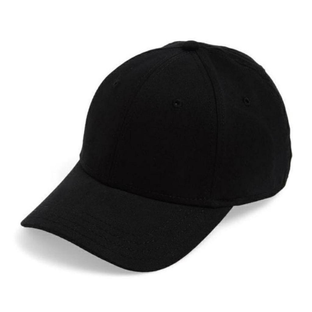 Topi Hitam Polos Topi Fashion Korea Unisex Baseball Cap