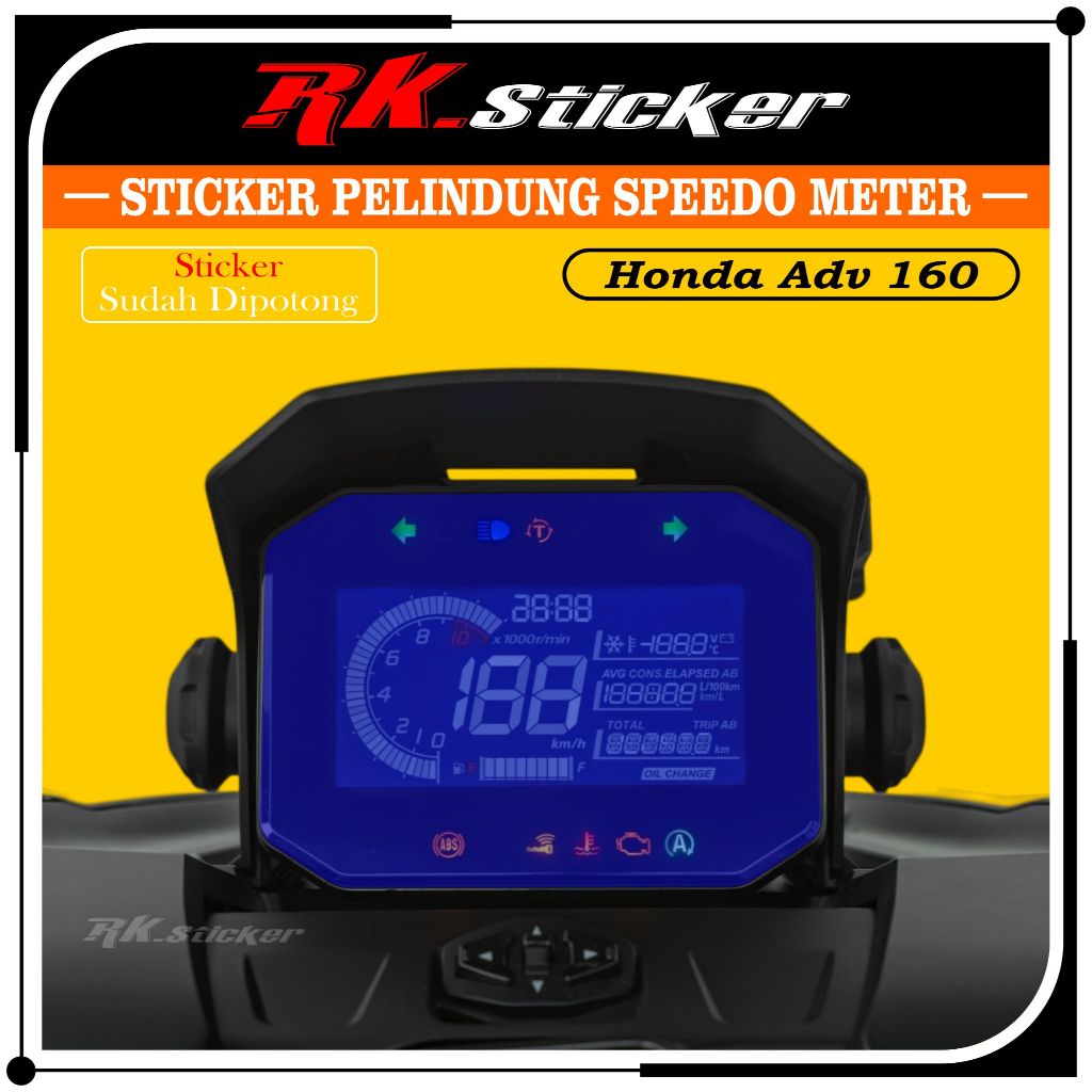Stiker Pelindung Spido ADV 160 | Stiker antigores ADV 160 | Stiker Pelindung  Kaca Spido ADV 160