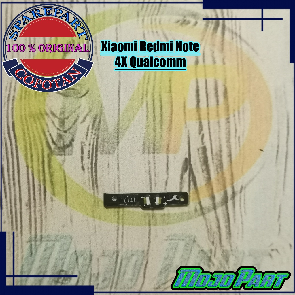 Xiaomi Redmi Note 4 / 4X Qualcomm Lampu LED Bawah Tombol Back Home Recent Original Copotan