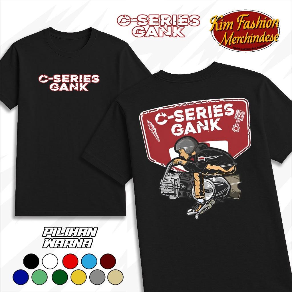 KIMFASHION988 - KAOS C SERIES GANK - KAOS C SERIES GANK TERBARU - COCOK UNTUK PRIA DAN WANITA