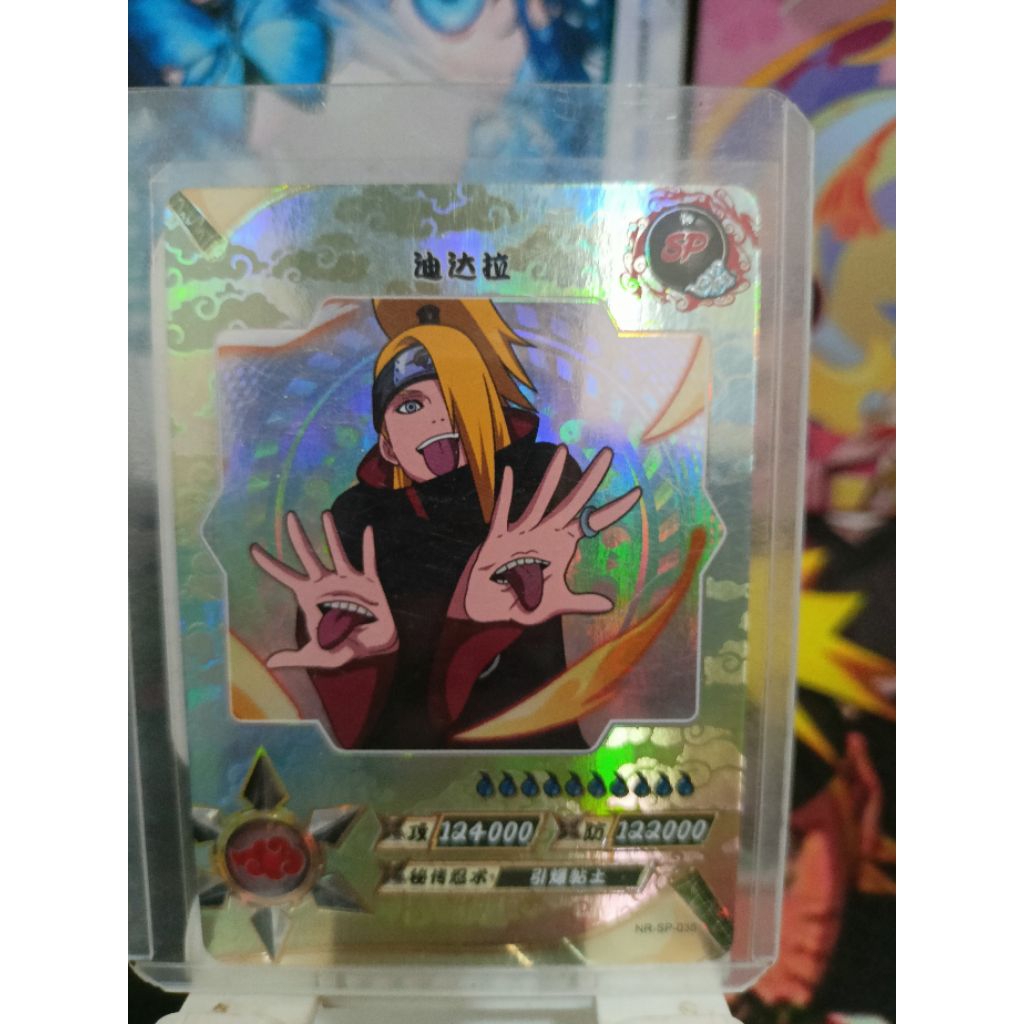 Kartu naruto kayou SP DEIDARA