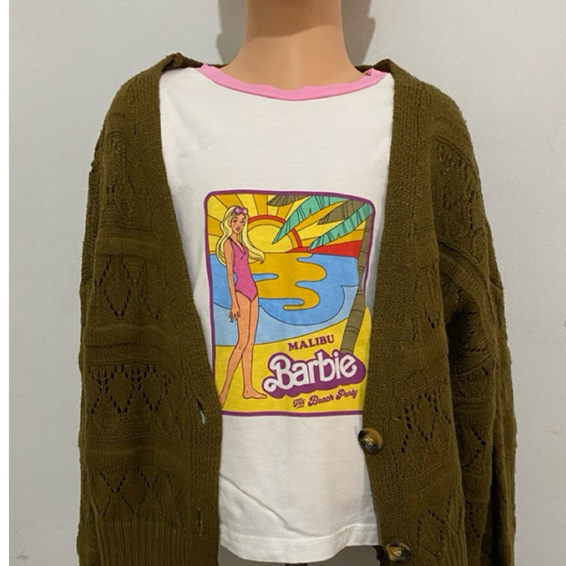 Kaos Wanita Barbie x Pomelo Thai