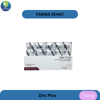 Zinc Plus Genero - Zinc Picolinate - Mengatasi Jerawat dan Rambut Rontok