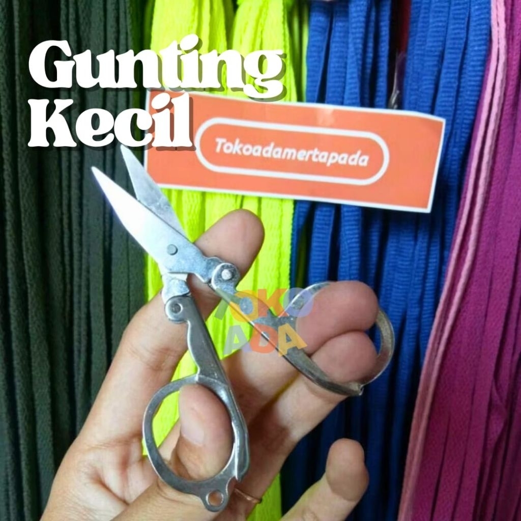 Gunting lipat Kecil Stainless Multifungsi Gunting Benang Jahit Alat Jahit Mini Tajam