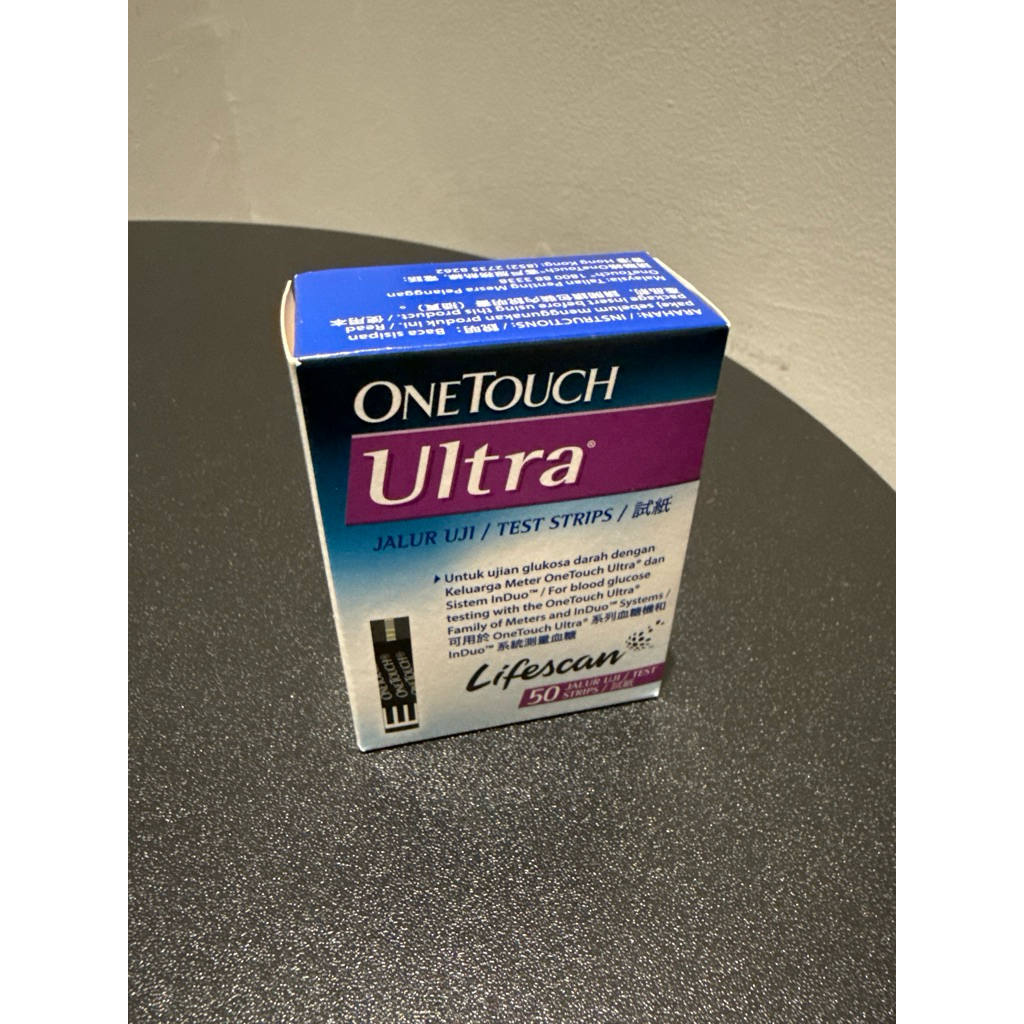 [READY] One Touch Ultra Test Strips / Strip Tes Guladarah - BARU (Kemasan Dus Terbuka) - Original