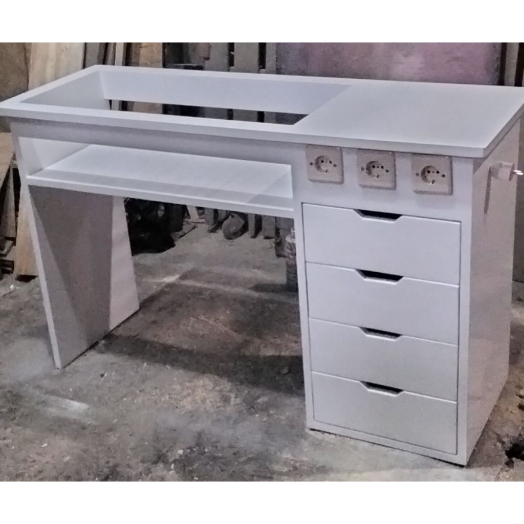 meja belajar anak 4 laci